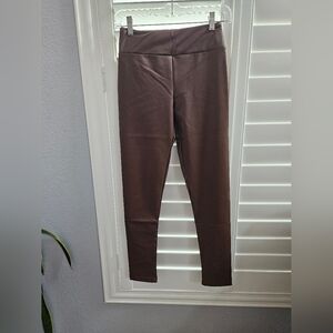 Forever 21 Brown High-Waisted Leggings Size Xs